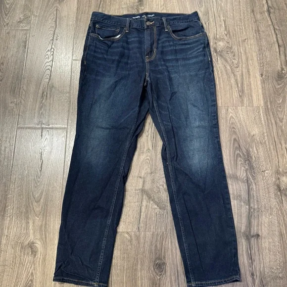 Old Navy Men's Black Blue Jeans bundle set of 3 size 36x32 athletic taper flex - Picture 6 of 11